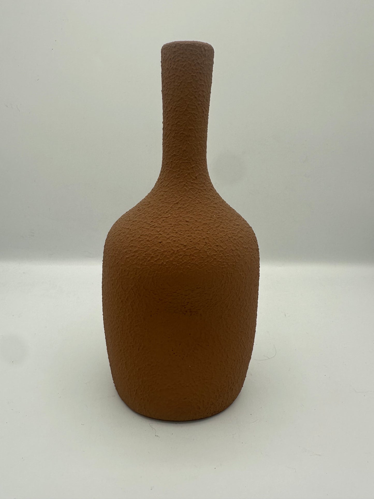 Vase Marron en terre cuite taille S 100% artisanal