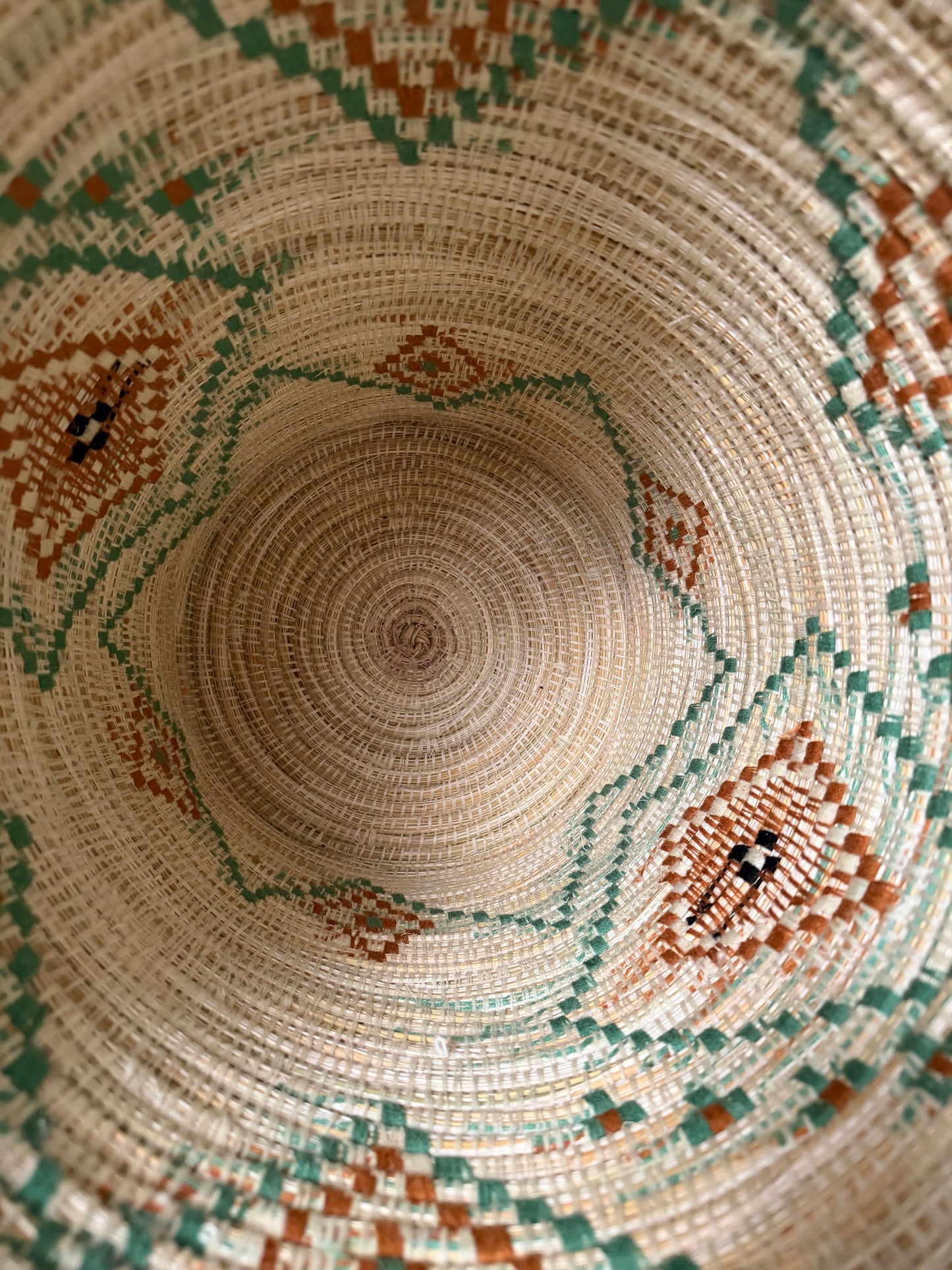 Grand panier à linge berbère avec couvercle – Artisanat marocain
