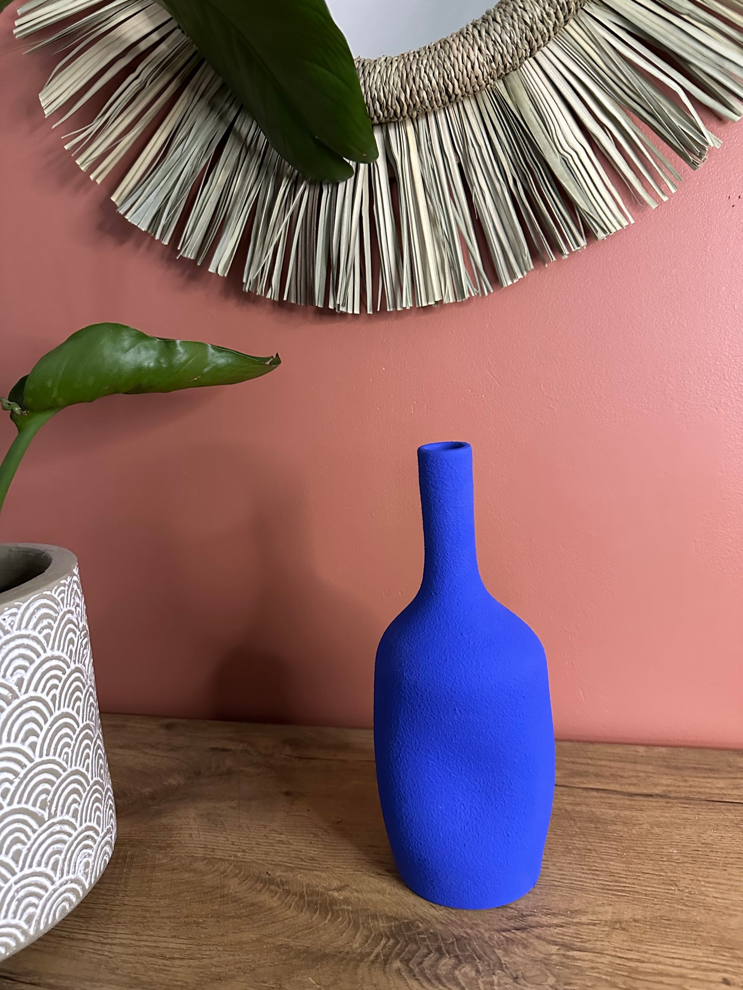 Vase bleu majorelle moyen