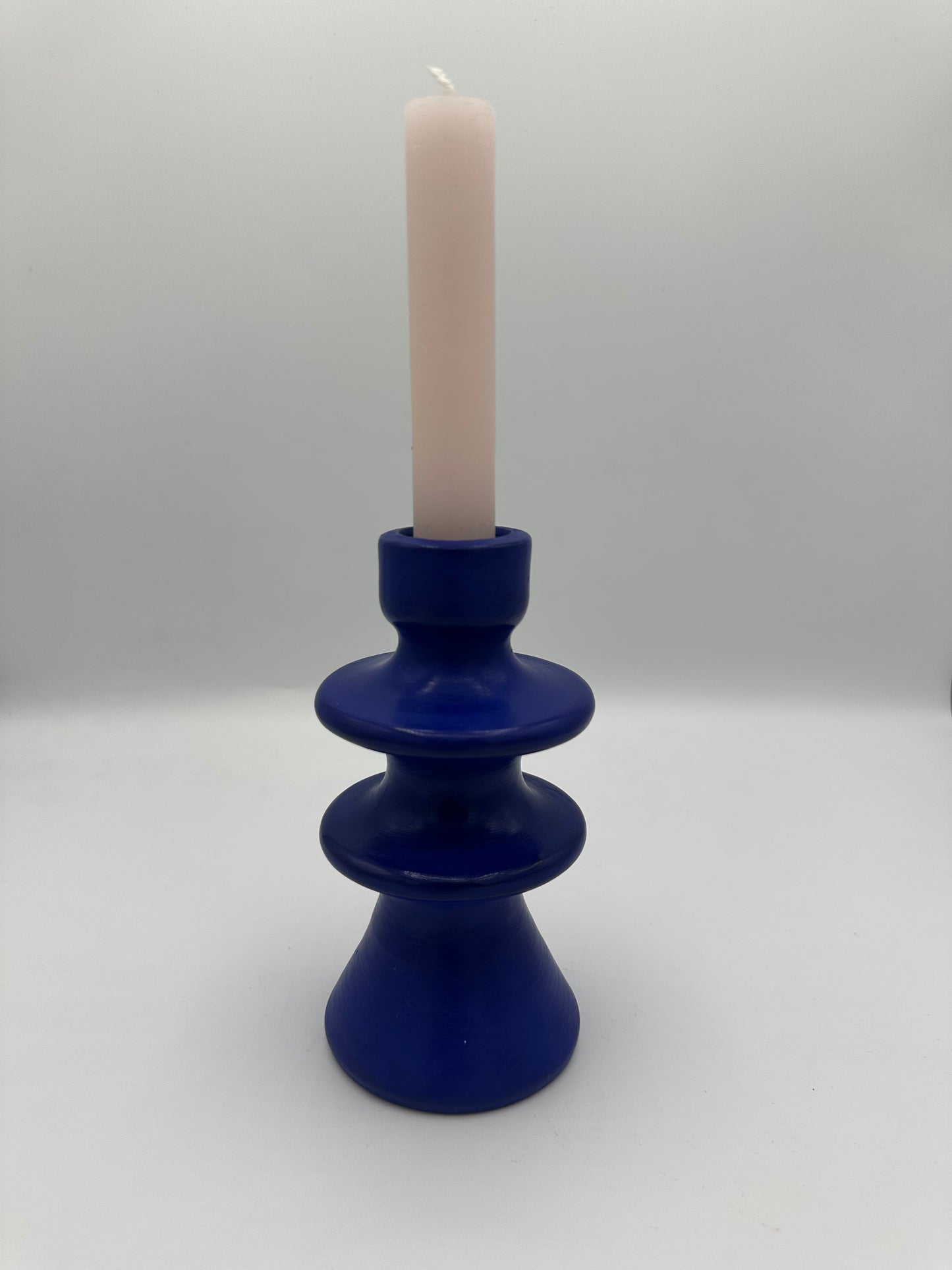 Bougeoir artisanal en terre cuite – 14 cm | Décoration bohème & artisanale