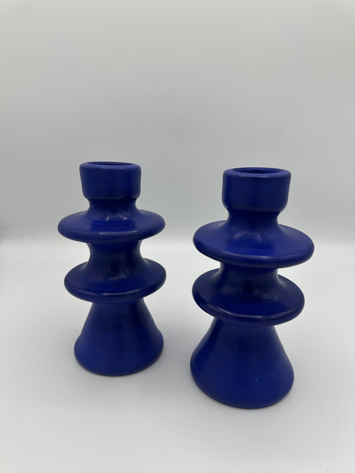 Bougeoir artisanal en terre cuite – 14 cm | Décoration bohème & artisanale