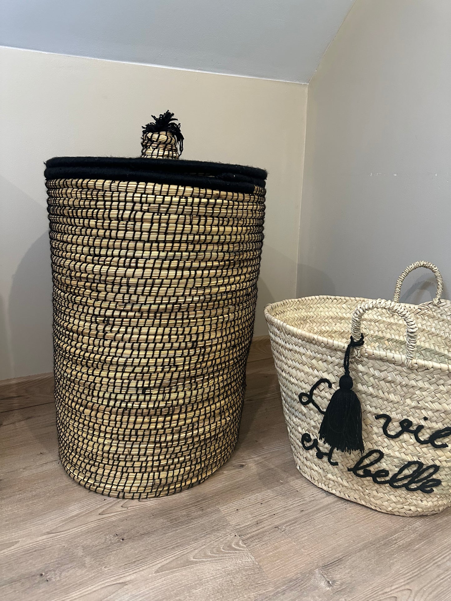 Panier berbère de rangement