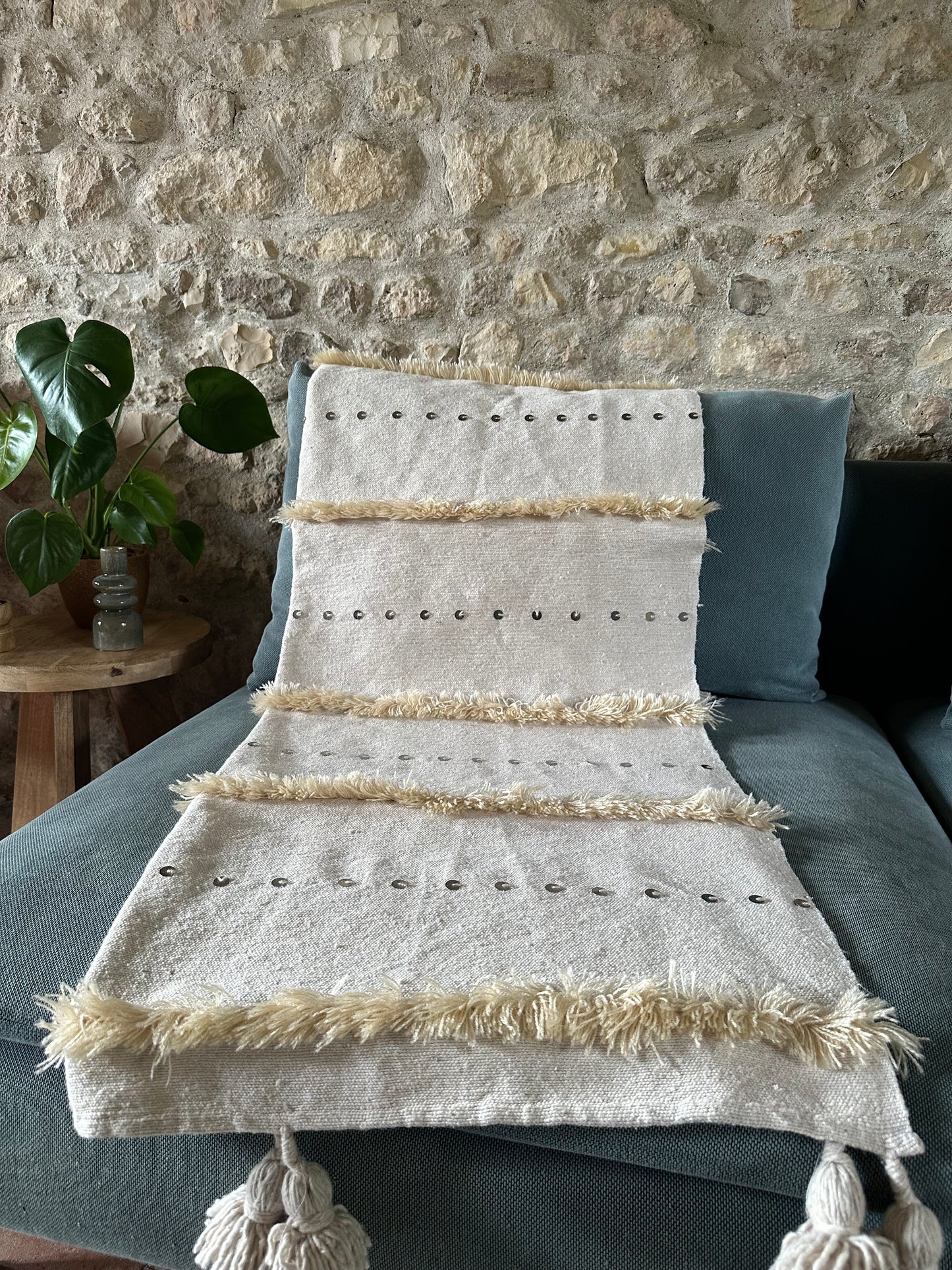 plaid berbère 100% coton