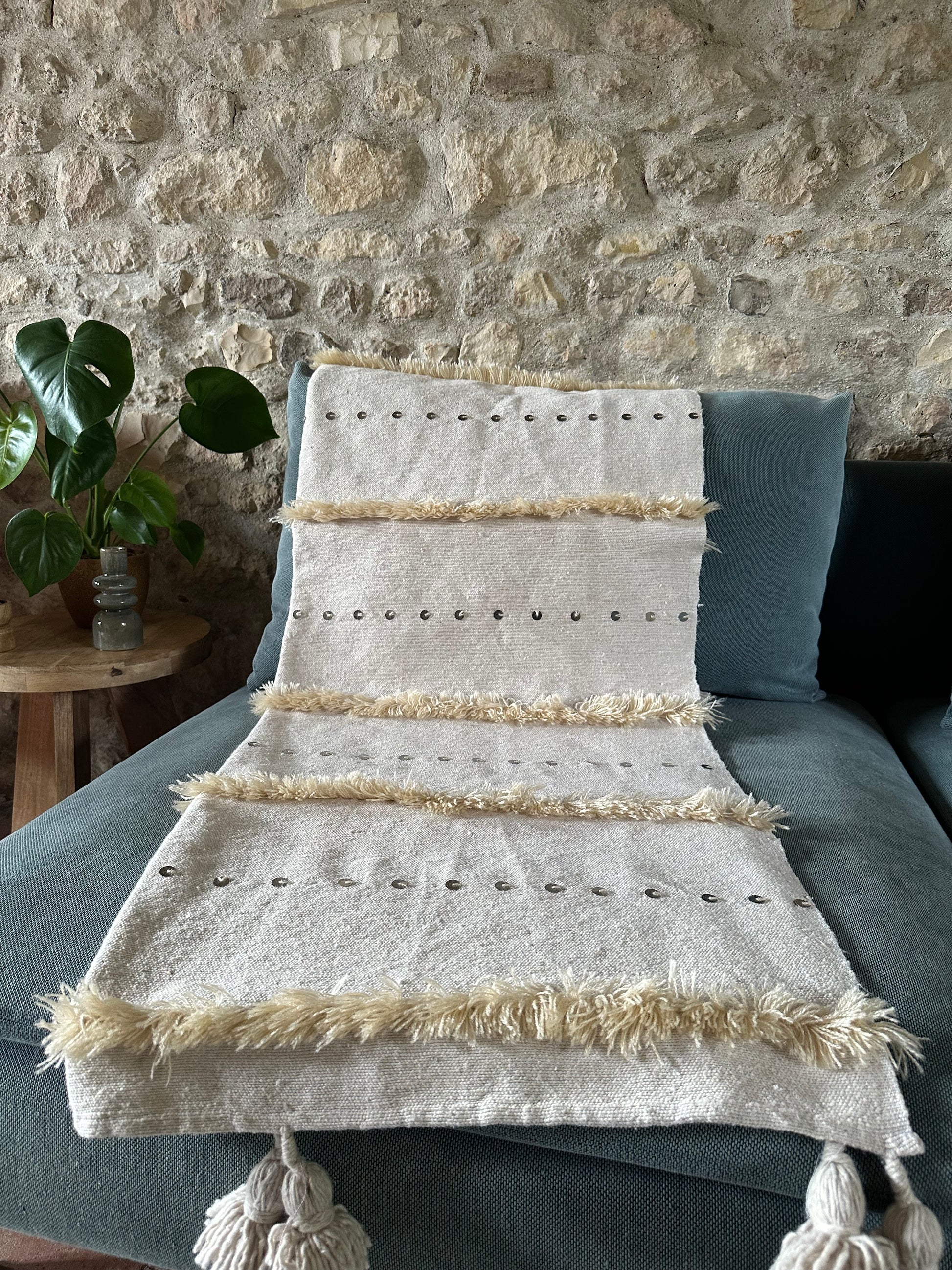 plaid berbère 100% coton