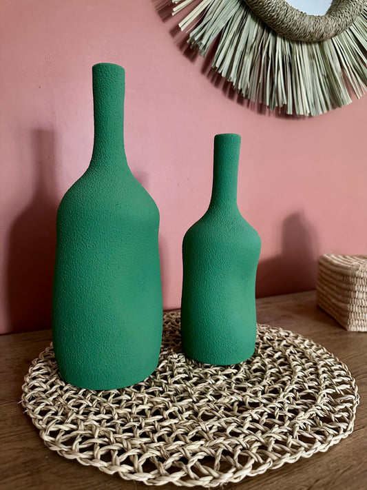 Set de table rond en raphia tressé – Artisanal & bohème chic