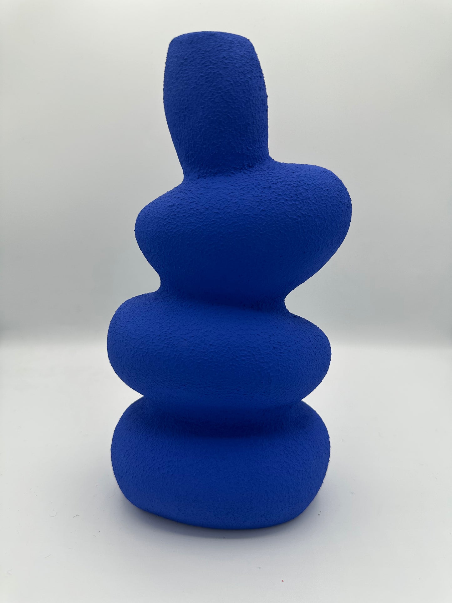 Vase Sculpture Ondulé – Terre cuite finition sableuse (6 coloris)