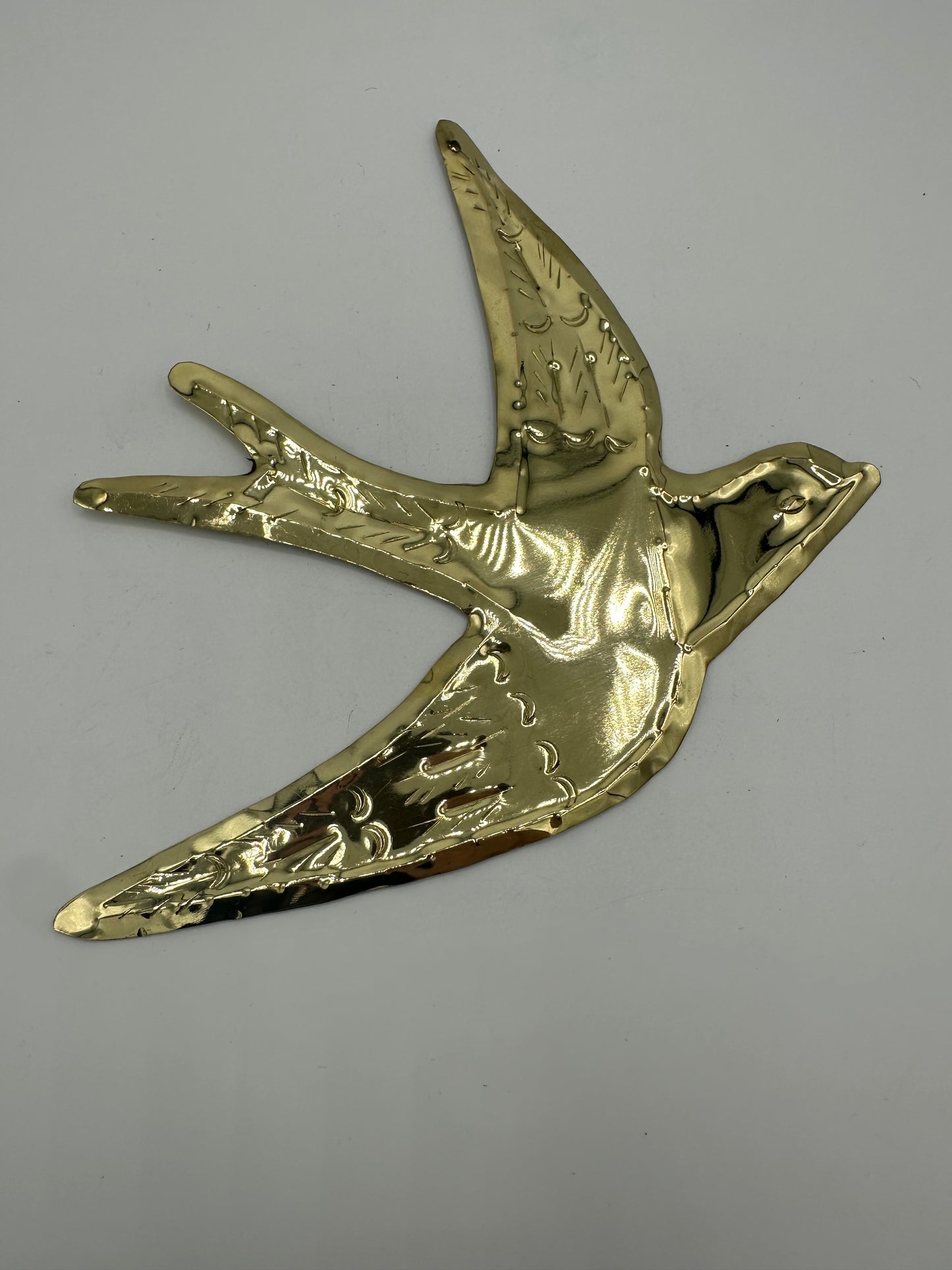 Ex-voto Hirondelle en Cuivre - Fait main - 3 Tailles