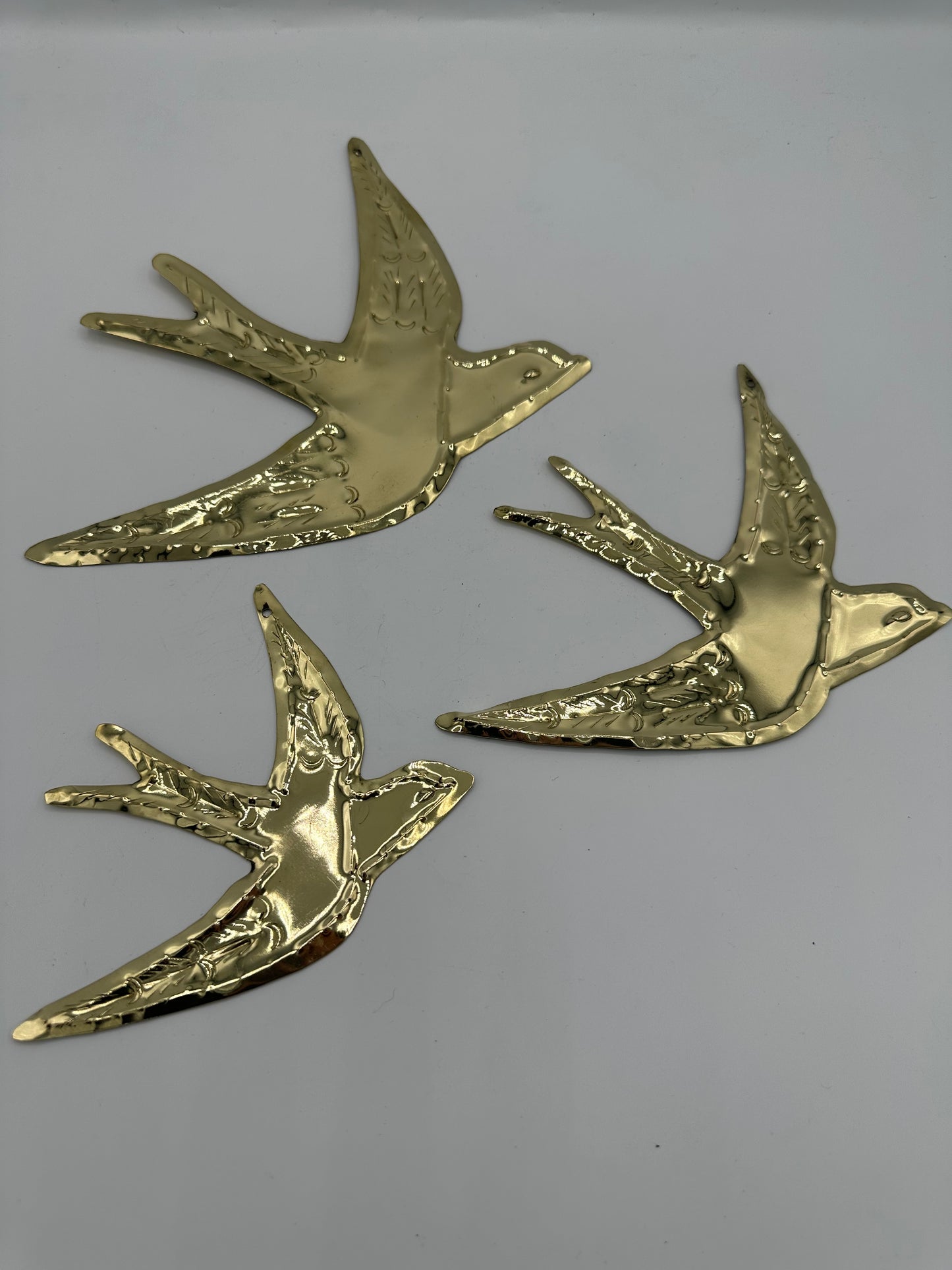 Ex-voto Hirondelle en Cuivre - Fait main - 3 Tailles