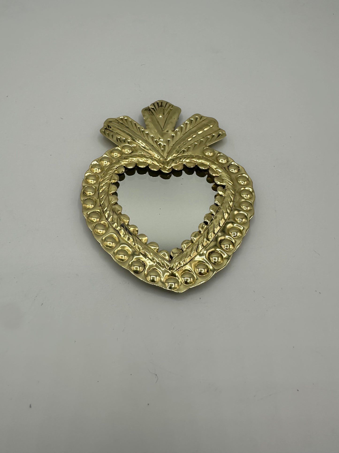 Miroir cœur bohème en cuivre – Bahia By L